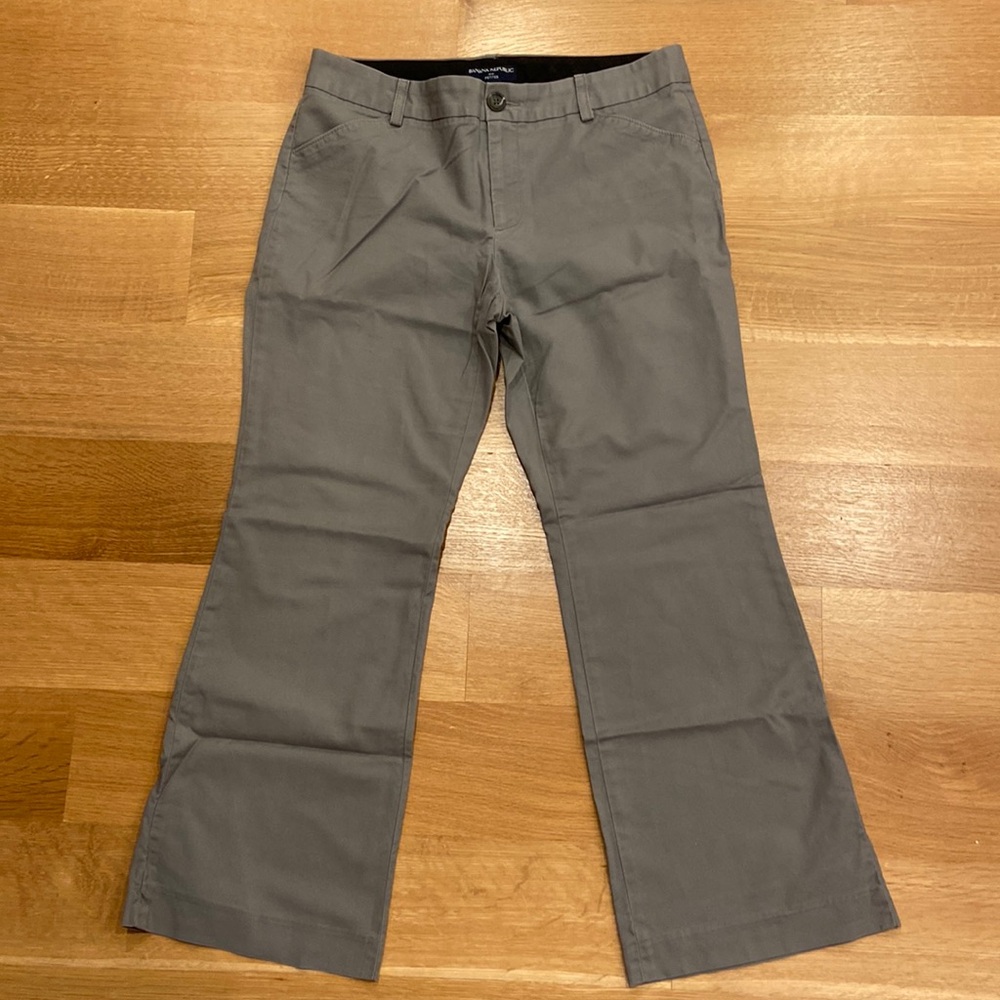 Banana republic grey work pants